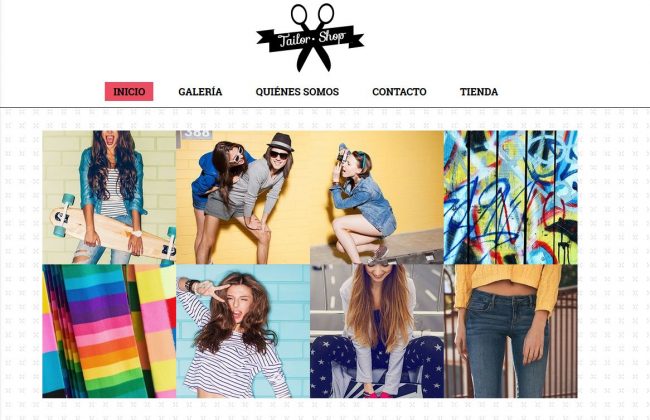 Plantilla web Simply Site Plantilla para crear una web