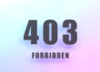 error 403