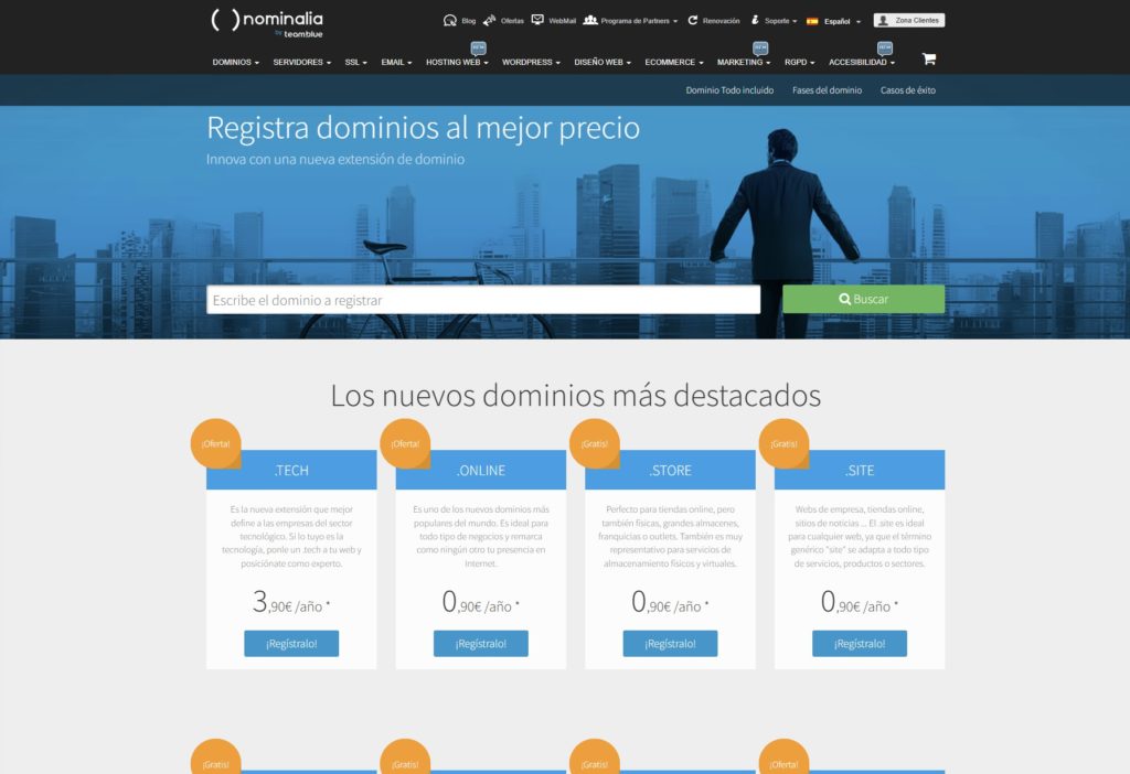 Extensiones de dominio más usadas (y cómo elegir la tuya)