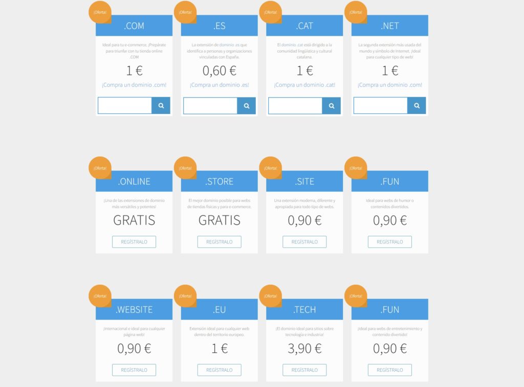 Extensiones de dominio más usadas (y cómo elegir la tuya)