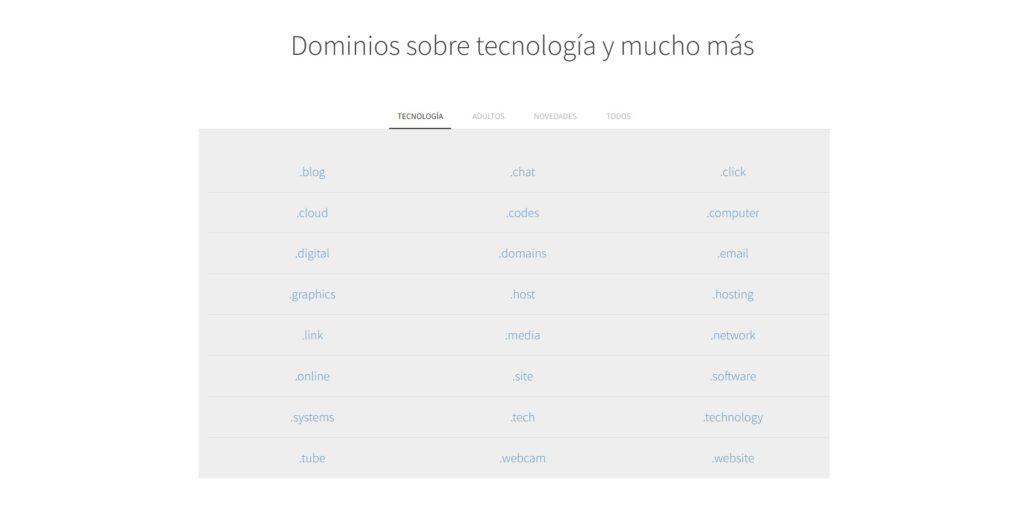 Extensiones de dominio más usadas (y cómo elegir la tuya)