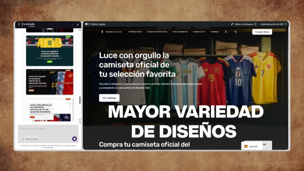 Novedades de la IA de WordPress 3.1: Nuevo modo de edición rápida y optimización del diseño