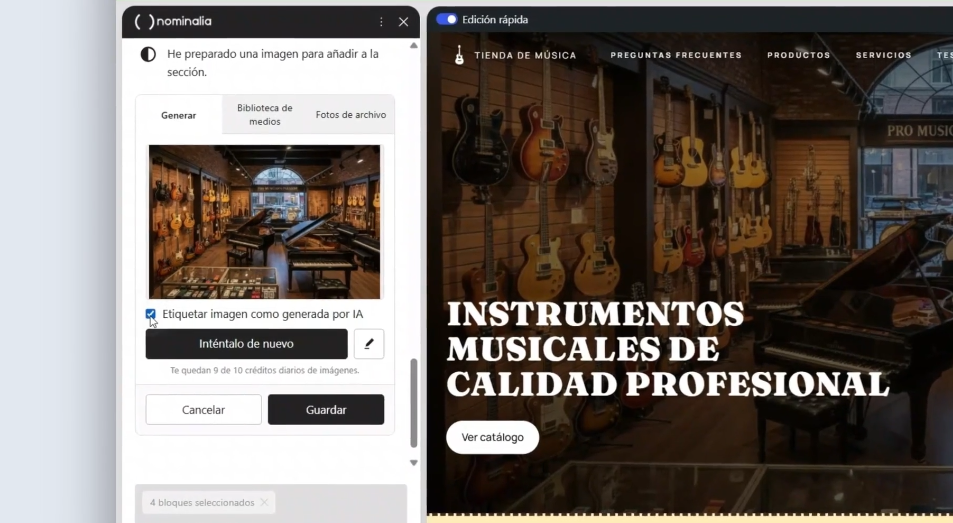 Nueva versión 3.2 de la IA de WordPress: mejoras en los diseño, y integración con APIs de terceros.